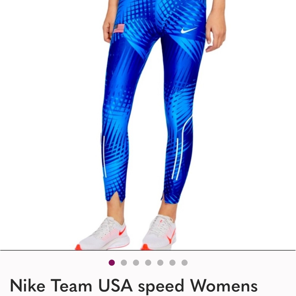 Nike Women's Vibrant Blue Leggings